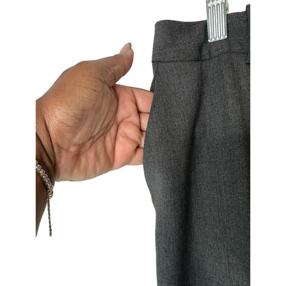 Ralph Lauren Gray Office Career Wool Blend Straight Leg Dress Pants Size 12 - Picture 5 of 12